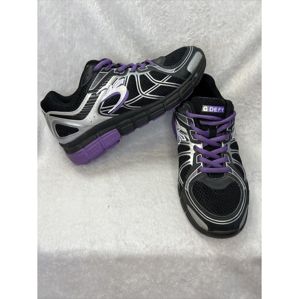 Gravity Defyer GDefy Super Women's Size‎ 9 Black Purple Shoes TB9004FBP-M